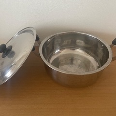 鍋、ザルセットの画像