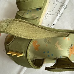 15cm　キッズサンダルの画像
