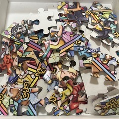 ディズニープリンセスパズルの画像