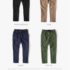 GRIP SWANY グリップスワニー 3Dキャンプパンツ XL オリーブの画像