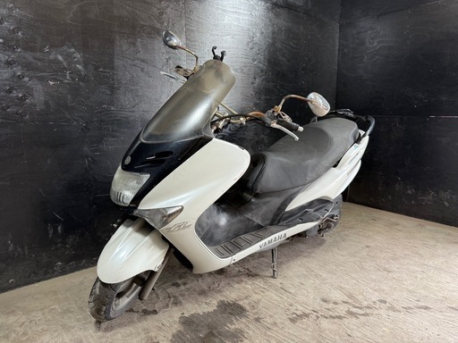 ★支払総額4.2万円★関東圏内即日配送可能です！全車走行テスト済みです！ ヤマハ マジェスティ125FI 白 人気のマジェスティ125FI！ 4ストインジェクション！ サイスタ付き！ 社外ハンドル！ バッテリー新品！