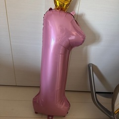 1歳　バースデー　バルーン　数字の画像