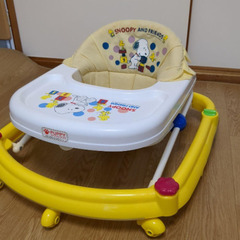 【5/17まで】スヌーピー　歩行器　希少品　レトロ