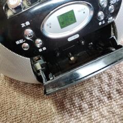 CD カセットラジカセの画像