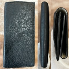 FicoフィーコGANZOガンゾ牛革レザー三つ折り長財布小銭入れ有さいふサイフの画像