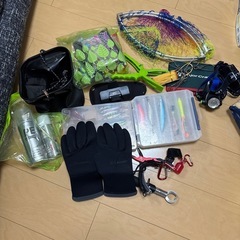 釣具セット　エギング　リュック付