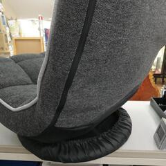 ☆ジモティー割引有☆ 首・背リクライニング機能付座椅子 GRYの画像