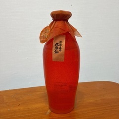 久米島の久米仙　琉球ガラス瓶