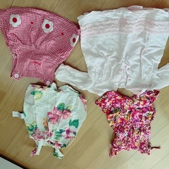 70-80サイズ女の子ベビー服まとめ売り71点 (れ) 三郷のベビー