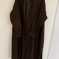 gu 羽織りワンピース