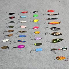 釣具　管釣り　渓流釣り　小型ミノー　スプーン