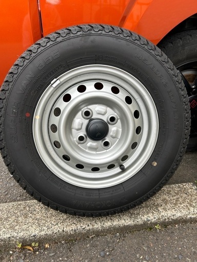 軽トラックタイヤ新車外し