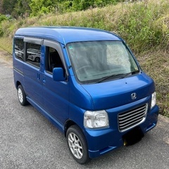 ホンダ　バモス ホビオ ターボ　4WD 4AT  HM4 車検2年付き