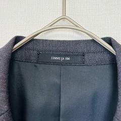 【美品 / COMME CA ISM】ウール100％ メンズ ツーピースス－ツの画像