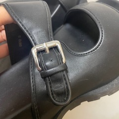 MOUSSY 厚底サンダル　sサイズ  の画像
