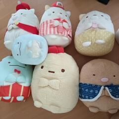 すみっコぐらし 大きいぬいぐるみ 6個 中サイズ１個の画像