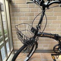 キャプテンスタッグ(CAPTAIN STAG) 折り畳み自転車の画像
