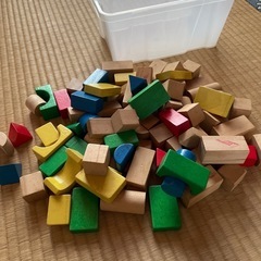 ノーブランド 積み木 貰ってください 