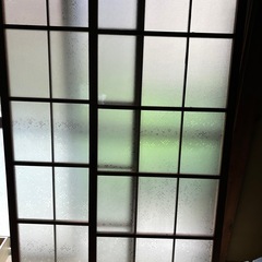 ⭐️お話中⭐️レトロなガラス引き戸、1枚価格