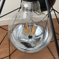 IKEA イケア ペンダントライト ブルンスタ 電球付き 照明 ランプシェード[今ならLUXのハンドジェル付き！]の画像