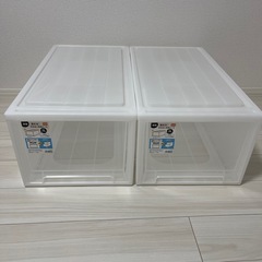 引き出し収納ケース 2個の画像
