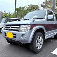 内地モノ　パジェロミニ4wd最終型  車検付き