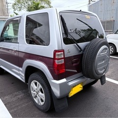 内地モノ　パジェロミニ4wd最終型  車検付きの画像