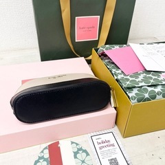 【未使用品】ケイトスペード kate spade スペンサー スモール ドーム コスメティック ケース 品番: PWRU7918 195U ND ポーチ レディース ギフトの画像