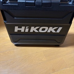 ハイコーキインパクト新品未使用ブラック