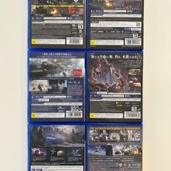 レインボーシックス シージ他　プレステ4　ソフト6本セット　ばら売り可能の画像