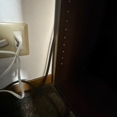 木製パソコンデスク(ダークブラウン)の画像