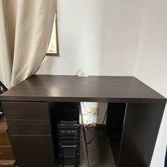 木製パソコンデスク
