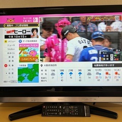 東芝REGZA 32インチ　HDD内蔵
