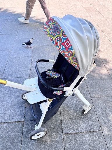 360度回転可能なシート、ベビーカー