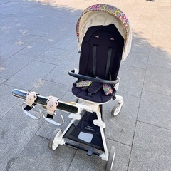 360度回転可能なシート、ベビーカー