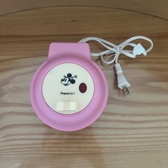 ミニパンケーキメーカー ピンク ミニーマウスデザインの画像