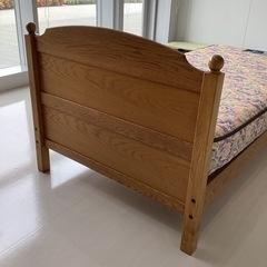 シングルベッド【町田市再生家具】250420の画像
