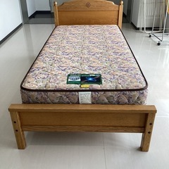 シングルベッド【町田市再生家具】250420