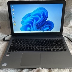 Windows11ノートパソコン　オフィス付き　ASUS　大容量HDD