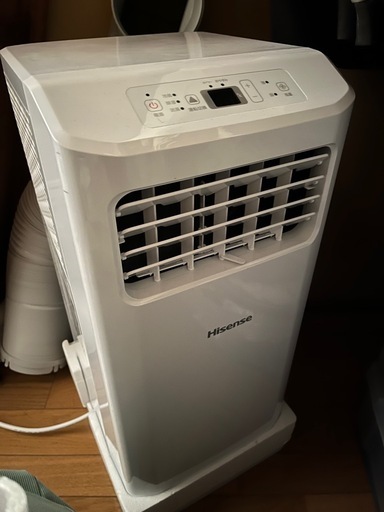 引き取り限定美品Hisenseエアコン2024年製説明書リモコン