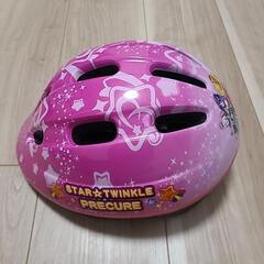 自転車用ヘルメット　キッズ　女児用の画像