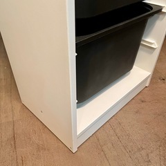 【武蔵小山店】  IKEA イケア　トロファスト　棚　収納　リビング　子供　子ども　引き出し　収納コンビネーション　ホワイト　ライラック　別売りの収納ボックス　セット！の画像