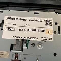 最終値下げしました！カロッツエリア　AVIC-MRZ05ー2 メモリーナビ の画像