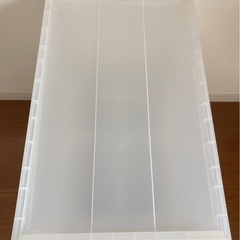 無印良品 ポリプロピレンケース ポリプロピレン衣装ケース　引出式・深 2個セットの画像