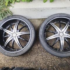 中古 22インチ4本SET  アルミホイール