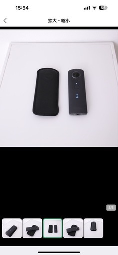 値下げしました！ 
RICOH THETA S 360度 ウェアラブルカメラ 