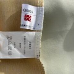 ◇カーテン　大きめサイズのゴールド・黄色調ですの画像