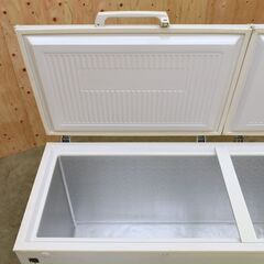 【ヤ取終了6/18】≪yt1906ジ≫ REMACOM/レマコム 2ドア 冷凍ストッカー RRS-605SF 幅197cm 605L 電気冷凍庫 簡易動作確認済 現状品 中古厨房機器/宮城県仙台市 61221-10 の画像