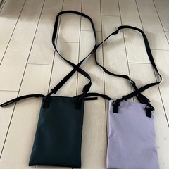 無印良品　ペアミニポーチの画像