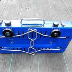 アウトドア　カセットコンロ　2口の画像